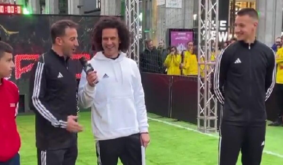 Del Piero-Camarda Evento Adidas