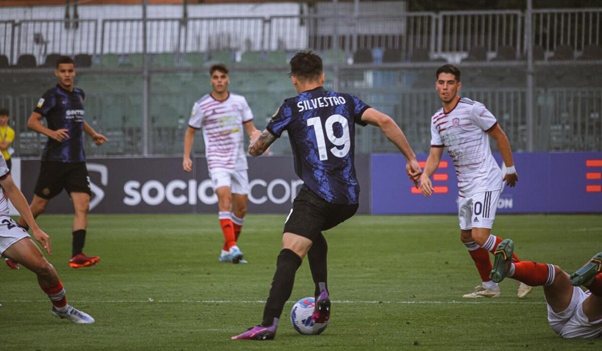 Alessandro Silvestro ai tempi dell'Inter Primavera