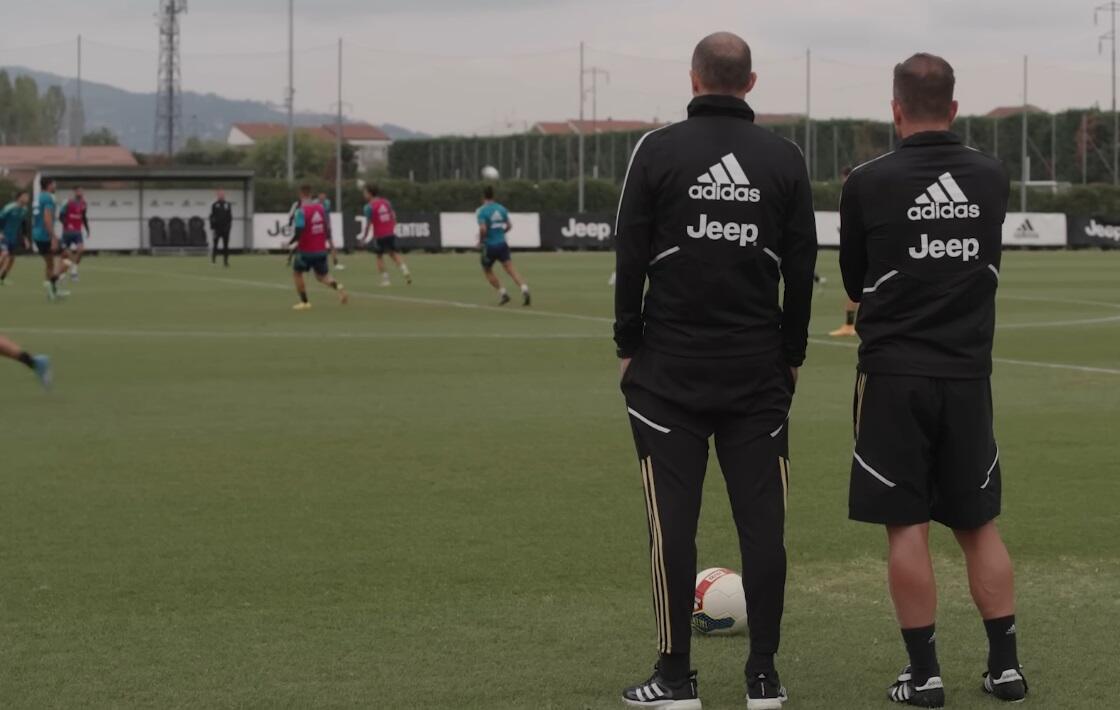 Allegri - Allenamento Juventus