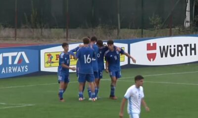 Esultanza dell'Italia U17