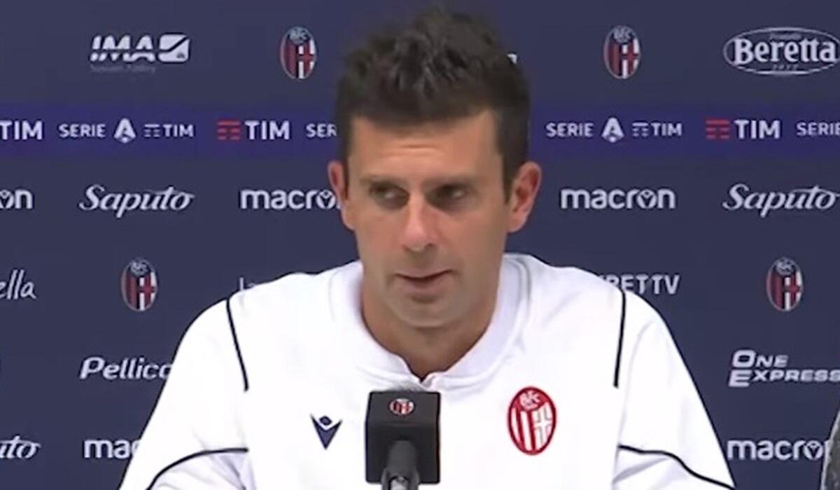 Thiago Motta in conferenza stampa