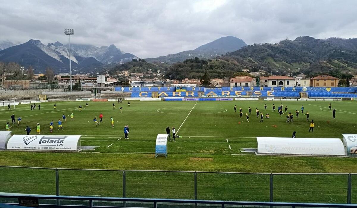 Carrarese stadio dei Marmi