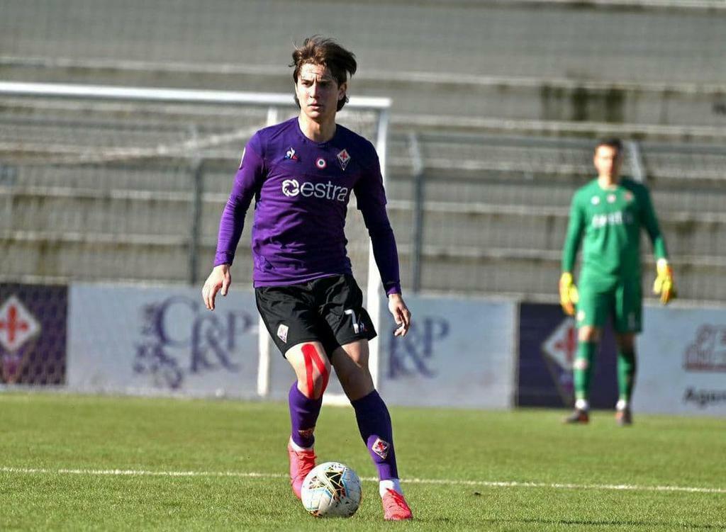 Mattia Fiorini, capitano della Primavera della Fiorentina