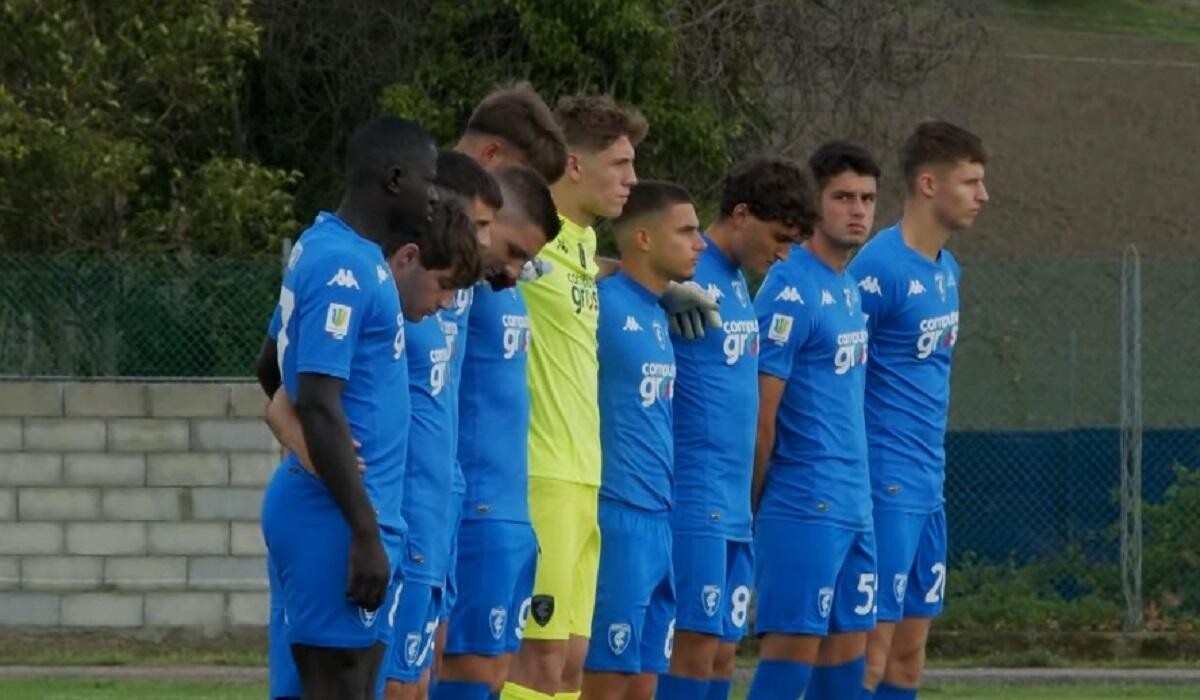 Empoli Primavera schierato in campo