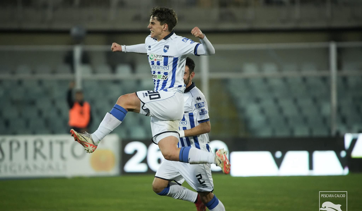 Matteo Dagasso - Credit: Ufficio Stampa Pescara Calcio