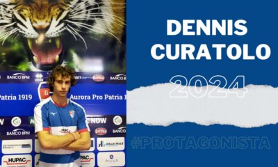 Dennis Curatolo - Credit: Ufficio Stampa Aurora Pro Patria