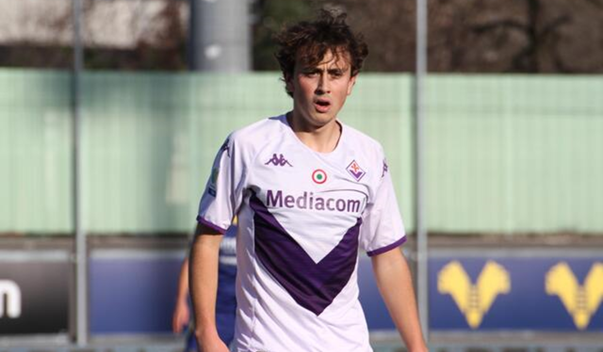 Tommaso Berti ai tempi della Fiorentina