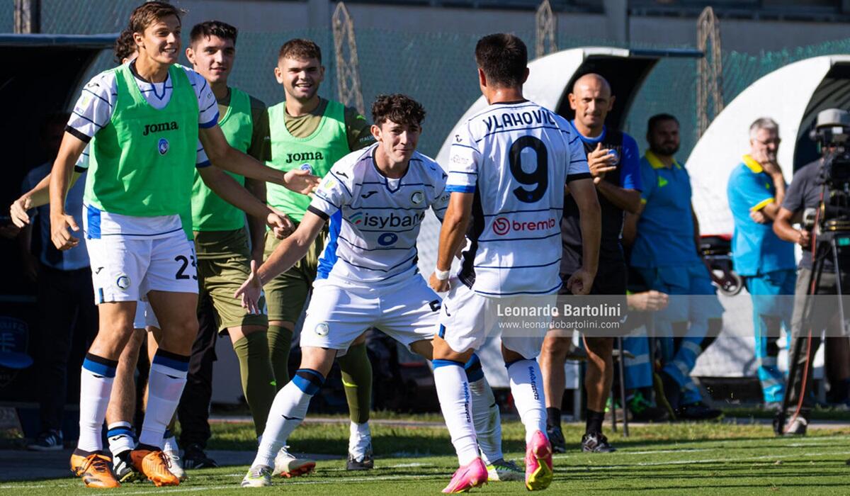 Esultanza Vlahovic Atalanta Primavera