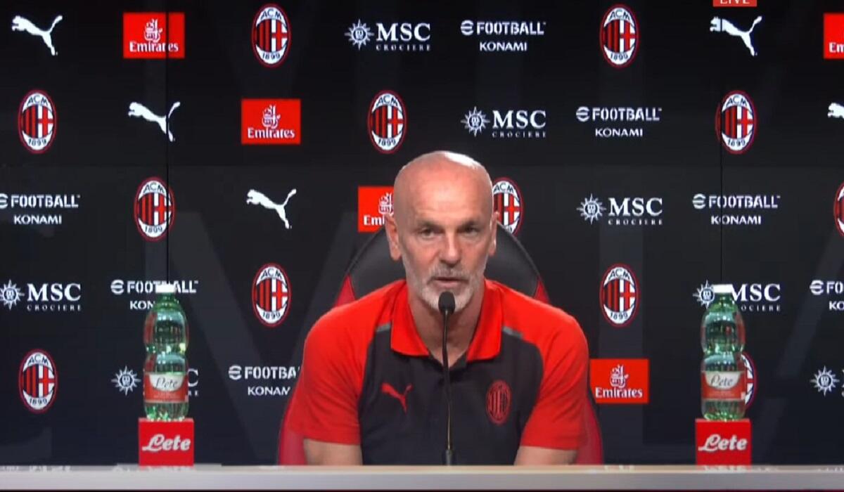 Milan Pioli conferenza