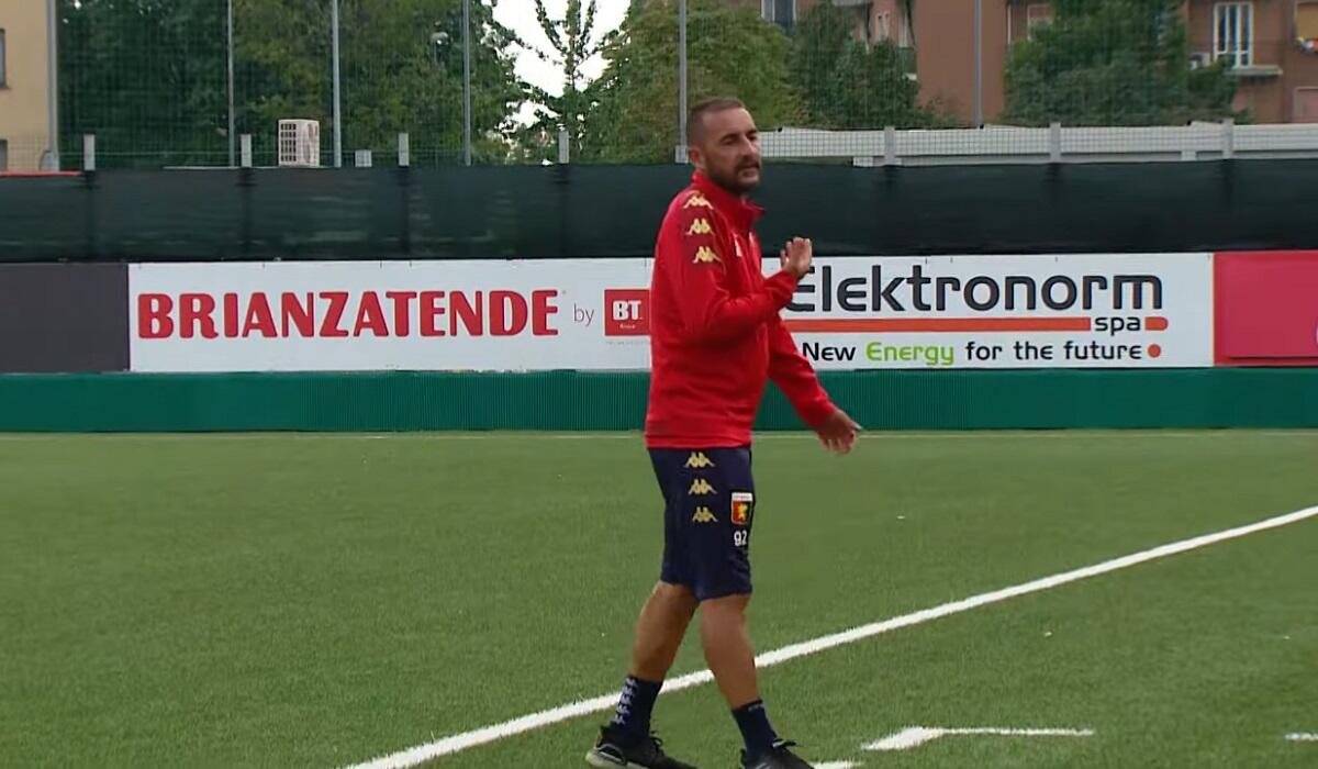 Alessandro Agostini, allenatore del Genoa