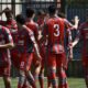 Un'esultanza della Cremonese: foto Luca Bozzetti