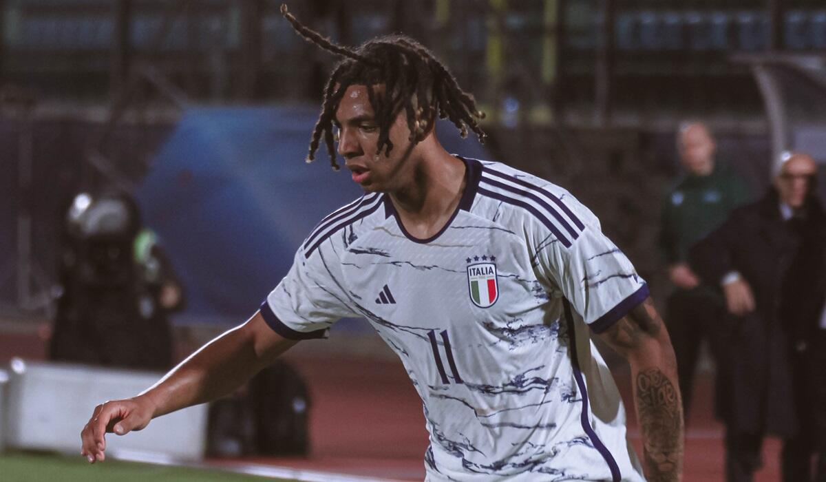 Cher Ndour con l'Italia U21