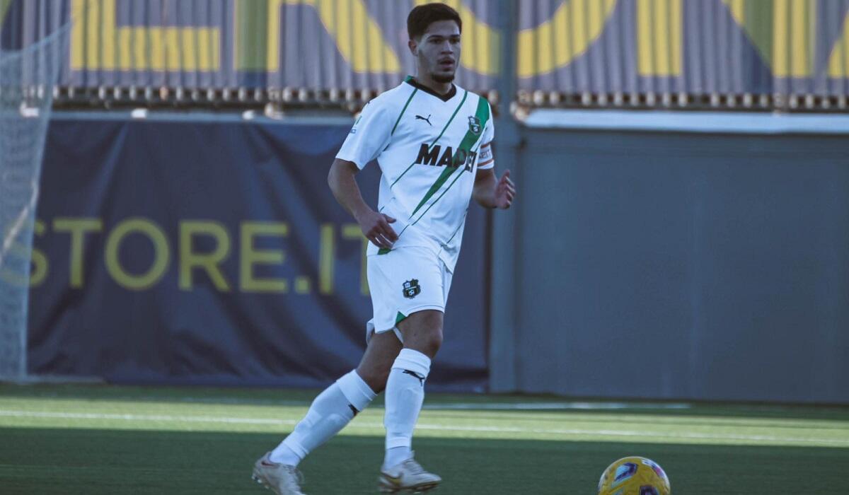 Adrian Cannavaro con la maglia del Sassuolo