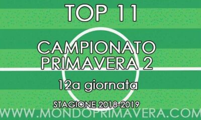 "11 e Lode" - Primavera 2: la Top 11 della 12^ giornata scelta da MondoPrimavera