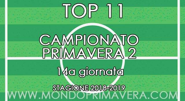 "11 e Lode" - Primavera 2: la Top 11 della 14^ giornata scelta da MondoPrimavera