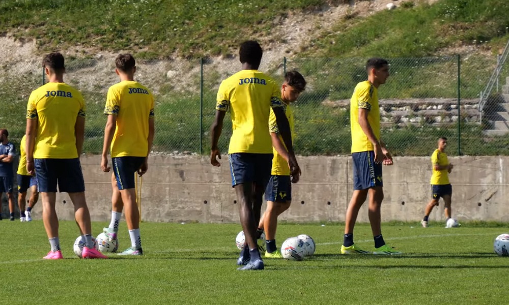 Hellas Verona Primavera allenamento