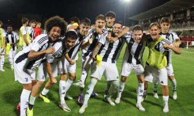 juventus primavera festeggiamento