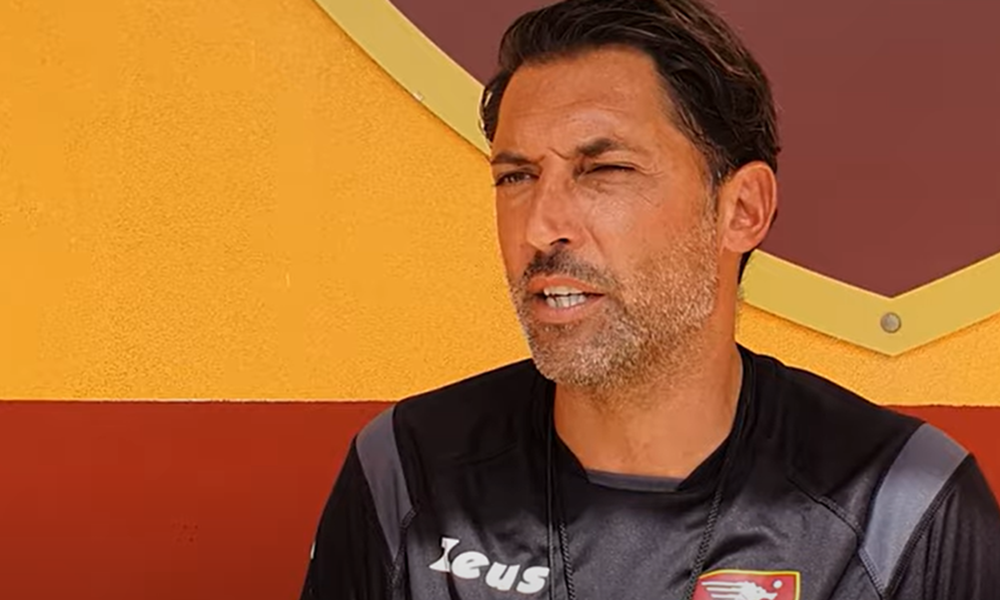 Luca Fusco allenatore della Salernitana