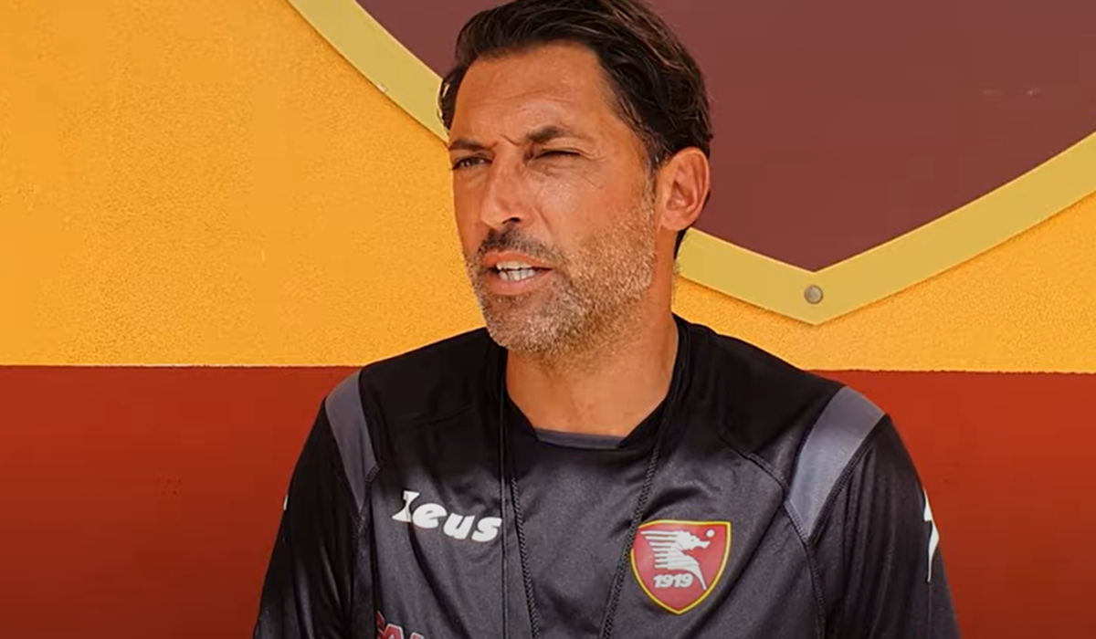 Luca Fusco allenatore della Salernitana