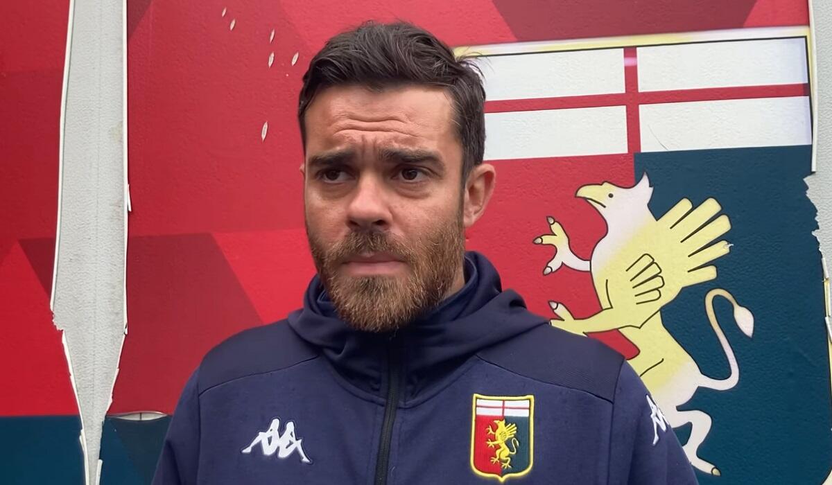 Jacopo Sbravati, allenatore del Genoa Primavera