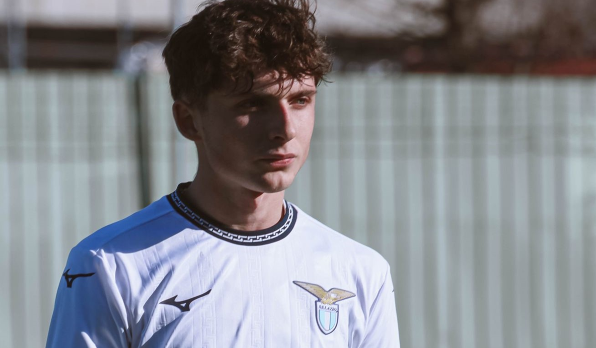 Cristian Cuzzarella attaccante della Lazio Primavera