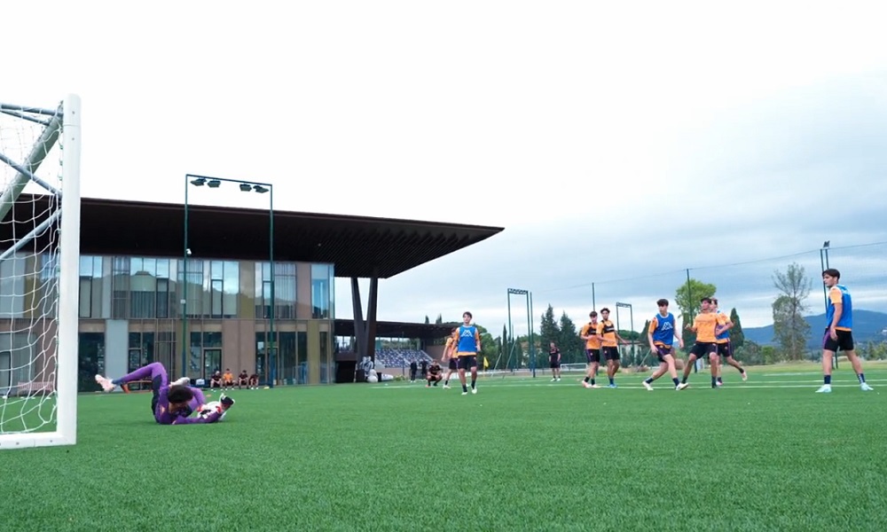 Fiorentina allenamento